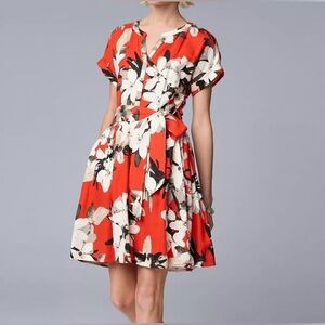 Simply Vera Vera Wang tie front dress